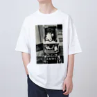 ドコムス刷りのエケチェン Oversized T-Shirt