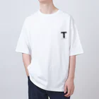 noisie_jpの【T】イニシャル × Be a noise. Oversized T-Shirt