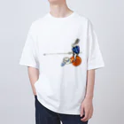 USGのキモい何かに乗るウサギ Oversized T-Shirt