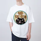 Junsの悪にゃんこのBAD CAT CULB Oversized T-Shirt