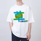 さっぱっぱの草ummerロンググラス オーバーサイズTシャツ