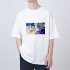 ポメラニ屋の宇宙ポメラニアン年賀絵 Oversized T-Shirt