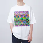 egg Artworks & the cocaine's pixの虹獣 Oversized T-Shirt