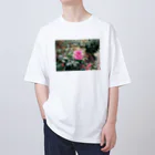 ピノ pino 피노のPink Rose Film オーバーサイズTシャツ