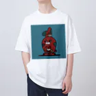 BOUQUET RABBITのBOUQUET RABBIT ZOMBIE Oversized T-Shirt