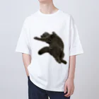 むっちり猫のむっちり丸のお腹ぽっこりむっちり丸 Oversized T-Shirt