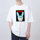 mamo〜のBunny girl Oversized T-Shirt