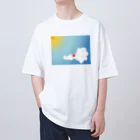 mamo〜のお昼寝もっくん オーバーサイズTシャツ