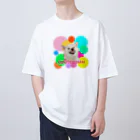 A-YANの柴犬怒ってる-YAN オーバーサイズTシャツ