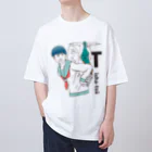 宮﨑　愛のT医者痛のTシャツ Oversized T-Shirt