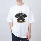 MYONCYANのコックゴリラ オーバーサイズTシャツ