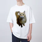 トロールショップの我が家のお猫様が見てます(笑) オーバーサイズTシャツ
