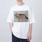 gaga_the_catのねむいガガ オーバーサイズTシャツ