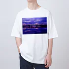 manulu_8の銀河鉄道のような夜 オーバーサイズTシャツ