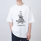 クジラデザインのジョージとボルト Oversized T-Shirt