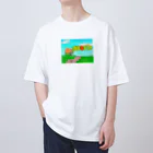 カカトコリバイバルのいぬごや Oversized T-Shirt