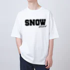 おもしろいTシャツ屋さんのSNOWBOARD　スノーボード オーバーサイズTシャツ