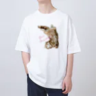 るいるいしょっぷのすいみんねこ オーバーサイズTシャツ