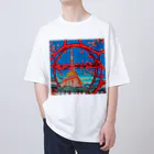 ozizousanのtokyotower オーバーサイズTシャツ