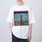 ozizousanのtokyotower7 オーバーサイズTシャツ