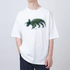 segasworksのTriceratops prorsus(トリケラトプス ・プロルスス)着彩画 Oversized T-Shirt