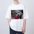 iyasinceのお犬好し「ぱぁるたん」コミュニケーション能力 オーバーサイズTシャツ