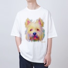 ジュノの秘密のアトリエのウエストハイランドホワイトテリア／Juno Oversized T-Shirt