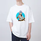 chicodeza by suzuriのファンタジーな女の子 Oversized T-Shirt