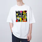 Alacarteのアートな人とフルーツ♪ Oversized T-Shirt