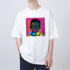 Alacarteのアートな子ども オーバーサイズTシャツ