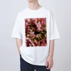 Ficusのひらひらラナンキュラス Oversized T-Shirt