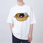 BADCAT GOODS SHOPの鍋ねこトリオ Oversized T-Shirt