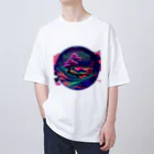 マッケンデジタルワールドの【lofiアート】浮世絵パンクシティ Oversized T-Shirt