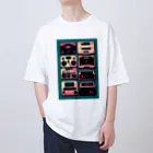 マッケンデジタルワールドのシティ・ポップ育ち盆栽好き女子の為の、エモくてレトロな仮想機器【lofiアート】 Oversized T-Shirt