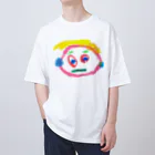 こどもの絵の３さい の じがぞう オーバーサイズTシャツ