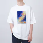 浅野なつき グッズshopの夜空の彼方 オーバーサイズTシャツ