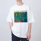 MUGEN ARTのゴッホ　アイリス  Irises Oversized T-Shirt