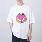 おとぼけーなちゃんのらくがきのキュウコンちゃん Oversized T-Shirt