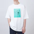 和みの部屋：NAGOMIの猫鮫 オーバーサイズTシャツ