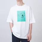 和みの部屋：NAGOMIの猫鮫 Oversized T-Shirt