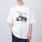 スタジオばんやのカスタムモーターサイクル Oversized T-Shirt