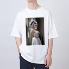 天乃鯱の教会と聖女　コスプレ写真 オーバーサイズTシャツ