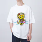 にゃんぴーの水着のにゃんぴー（浮き輪） Oversized T-Shirt