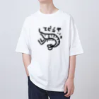 NARU-SUNのエビデヤンス Oversized T-Shirt