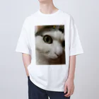 わが家の猫山さん。の猫山さん。はるがきた。 Oversized T-Shirt