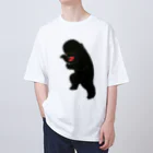 カンダ商店の黒髪切り(「髪切りの奇談」の髪切り)  オーバーサイズTシャツ
