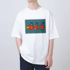 ぱぐ屋のマーチングたこ Oversized T-Shirt