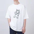 sioの落書きシリーズ（宇宙） オーバーサイズTシャツ