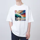 青空クリエイトのBig wave  Oversized T-Shirt