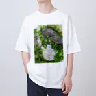 アトリエWindwingの苔テラリウム　雅 オーバーサイズTシャツ